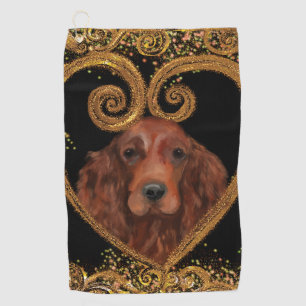 TOALLA DE GOLF IRISH SETTER
