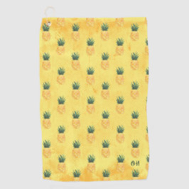 Toalla De Golf Island Beach Pineapple Monogramed