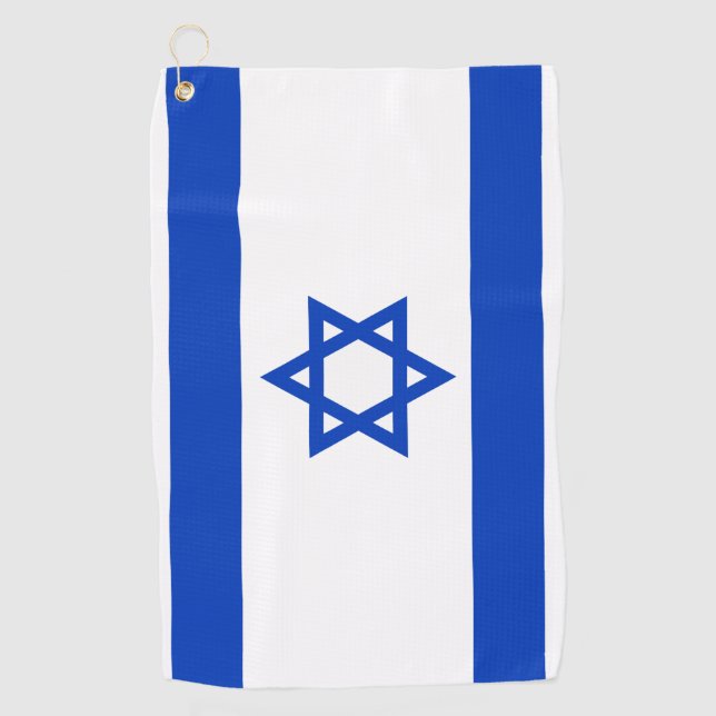 Toalla De Golf Israel flag  (Anverso)