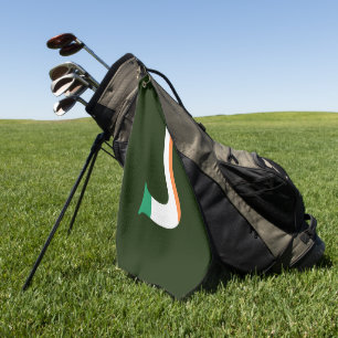 Toalla De Golf J Monograma sobrepuesto sobre la posición de la ba