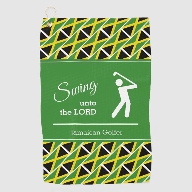 Toalla De Golf JAMAICA Personalizado  (Anverso)