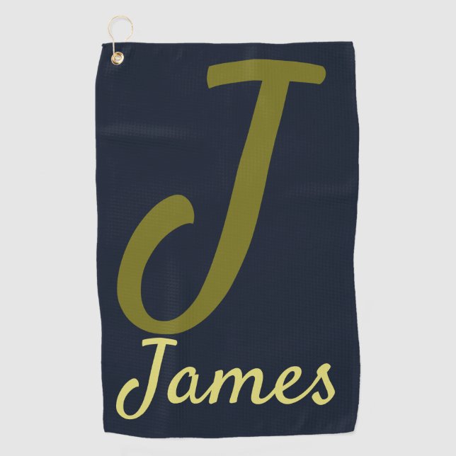 Toalla de golf "James" (Anverso)