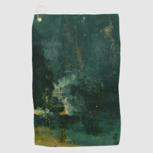 Toalla De Golf James Whistler - Nocturne en negro y oro
