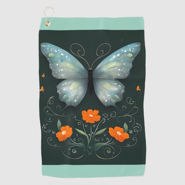 Toalla De Golf Jardín encantado (Anverso)