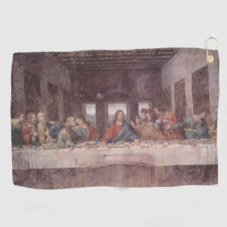 Toalla De Golf Jesús "Yeshua" La Última Cena, Leonardo da Vinci