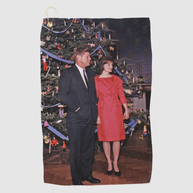 Toalla De Golf John Kennedy y Jacqueline (Anverso)