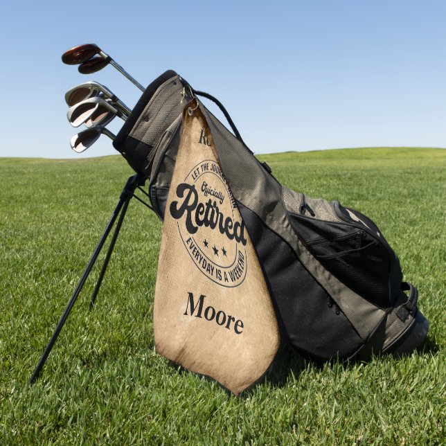 Toalla De Golf Jubilación (Verde)