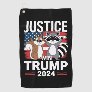 Toalla De Golf Justicia Para Peanut Gana Trump 2024