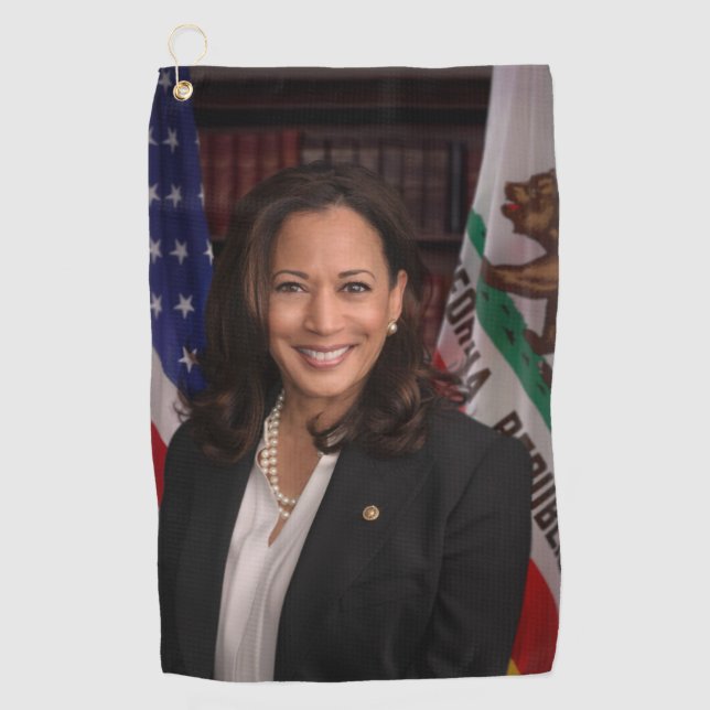 Toalla De Golf Kamala Harris Candidato a presidente US 2024 (Anverso)