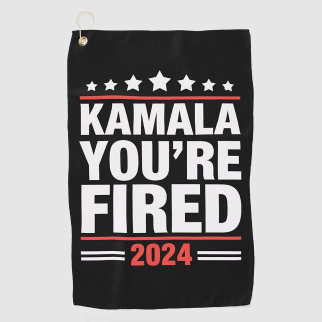 Toalla De Golf Kamala te despiden Kamala Harris 2024 (Anverso)