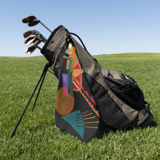 Toalla De Golf Kandinsky - Interpretación abstracta (Verde)