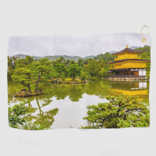 Toalla De Golf Kinkaku-ji O Pabellón Y Estanques De Oro, Kioto