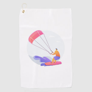 Toalla De Golf Kitesurfer