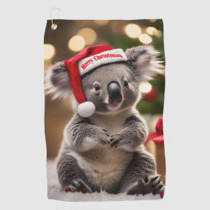 Toalla De Golf "Koala Kris Kringle: Navidades en Australia"