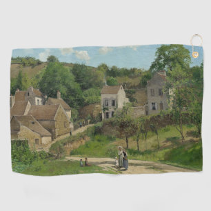 Toalla De Golf La ermita de Pontoise Camille Pissarro