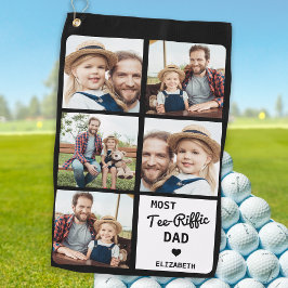 Toalla De Golf La mayoría de los Personalizados de Tee-Riffic DAD