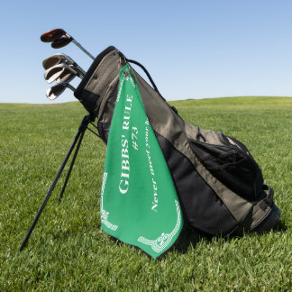 Toalla De Golf la regla 73 de Gibbs