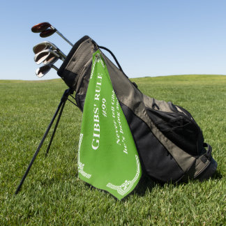 Toalla De Golf la regla 99 de Gibbs