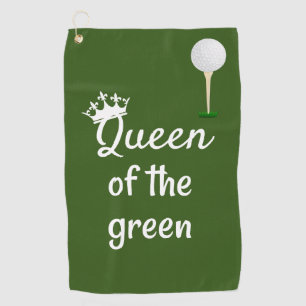 Toalla De Golf La Reina del Golf Verde