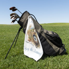 Toalla De Golf La vida es una aventura