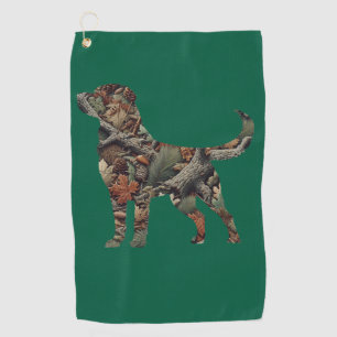 Toalla de golf Labrador Recuperever Camouflage