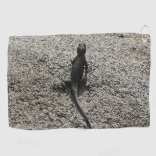 Toalla De Golf Lagarto Negro