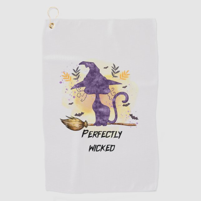 Toalla De Golf Las brujas están locas (Anverso)