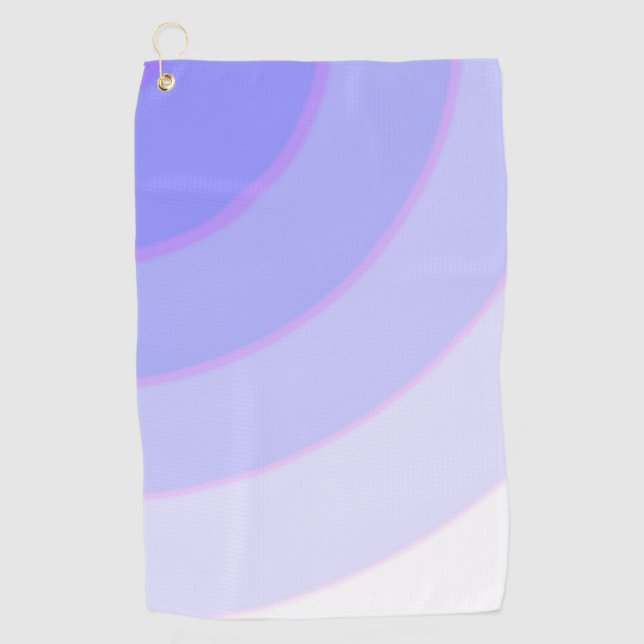 Toalla De Golf Lavender Swirls (Anverso)