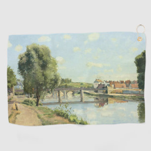 Toalla De Golf Le Pont Du Chemin De Fer Camille Pissarro