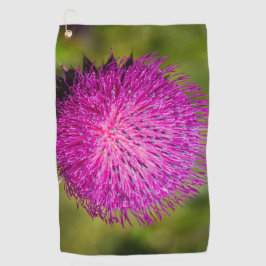 Toalla De Golf Leche con el cardo cerrado