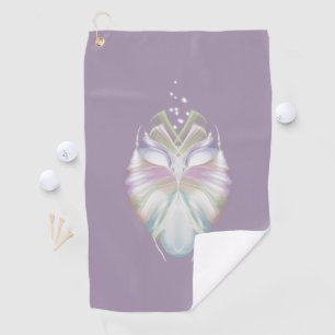 Toalla De Golf Lechuza Oracle Púrpura Pastel