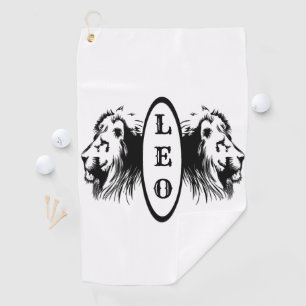 Toalla De Golf Leo el León Bookending Zodiac