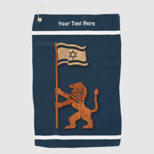 Toalla De Golf León de Jerusalén con bandera