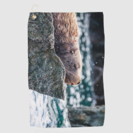 Toalla De Golf León Marítimo En La Bahía De Resurrección, Alaska