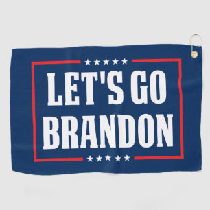 Toalla De Golf Let's Go Brandon fjb divertido anti joe Biden Golf