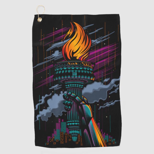 Toalla De Golf Libertad (Anverso)