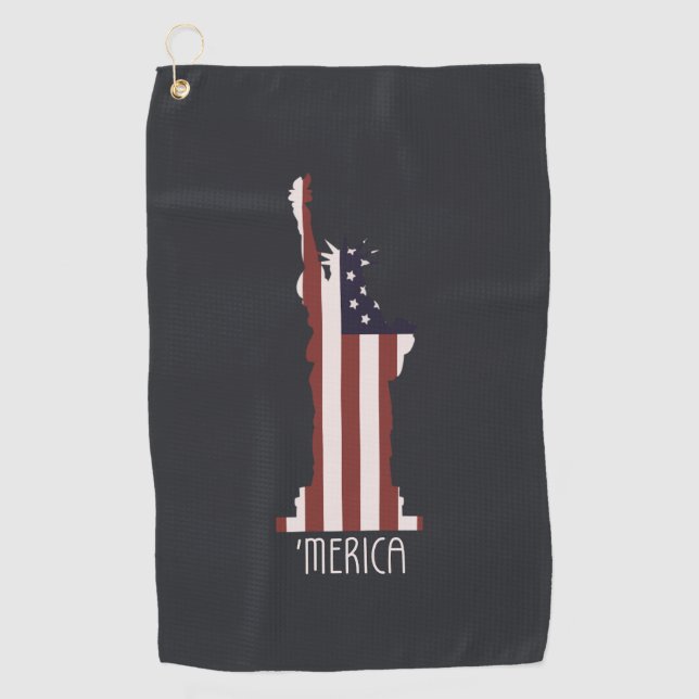 Toalla De Golf Libertad Americana (Anverso)