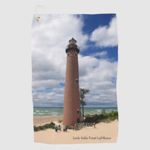 Toalla de golf Little Sable Point Lighthouse