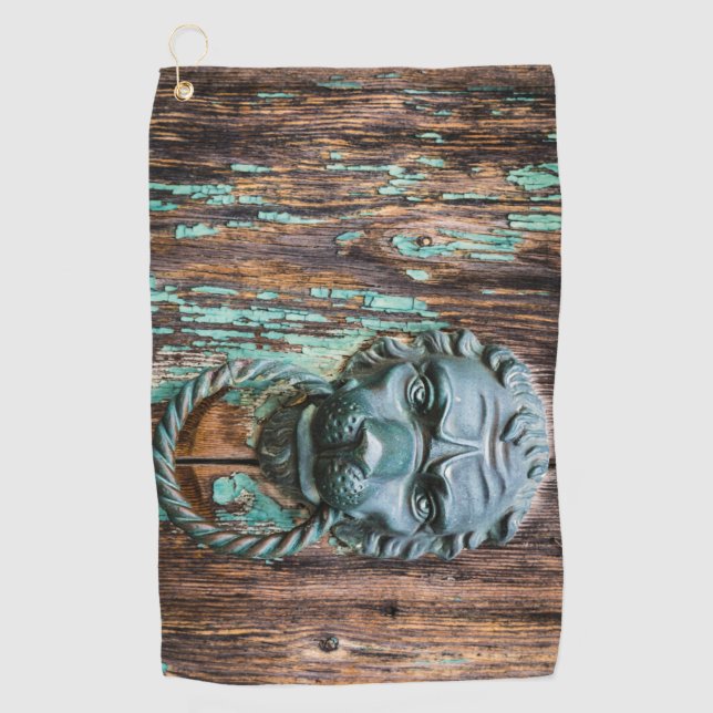 Toalla De Golf Llamando a la puerta del cielo (Anverso)