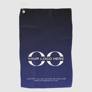 Toalla De Golf Logotipo de empresa Minimalista