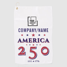 Toalla De Golf Logotipo Patriótico Corporate 250 America 2026 Gol