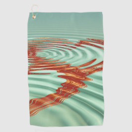 Toalla De Golf Los corazones del agua se acuerdan del destino del