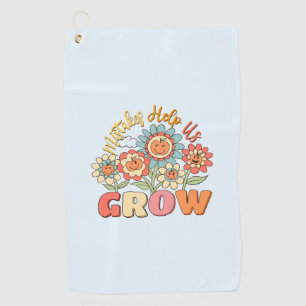 Toalla De Golf Los errores nos ayudan a crecer Motivación flora