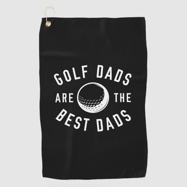 Toalla De Golf Los Golf Dads Son Los Mejores Dads (Anverso)