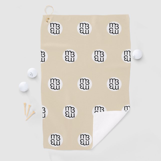 toalla de golf m3 | m3galleryStudio (In situ)