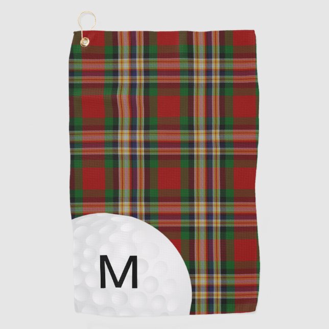Toalla De Golf MacGill Tartan Plaid Golf Towel (Anverso)