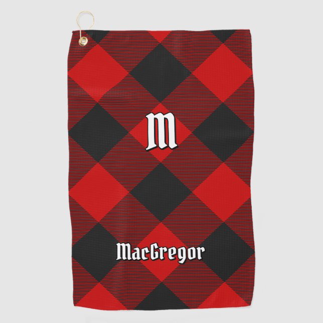 Toalla De Golf MacGregor Rob Roy Tartan (Anverso)