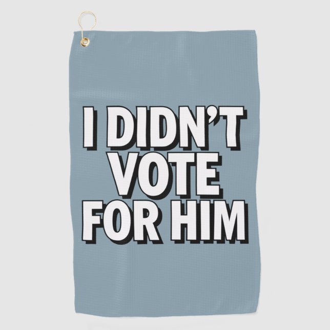 Toalla De Golf MAHA vuelve a hacer patriótico a Estados Unidos sa (Anverso)