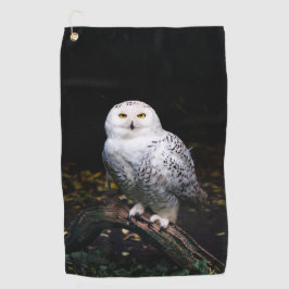 Toalla De Golf Majestuoso búho de invierno