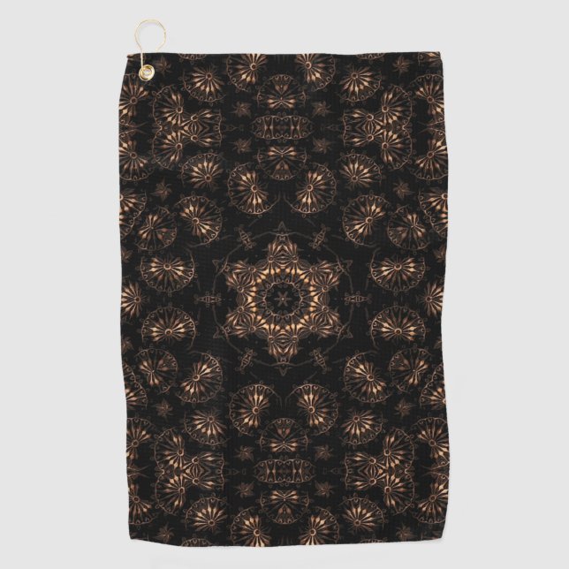 Toalla De Golf Mandala de la Edad de Bronce (Anverso)